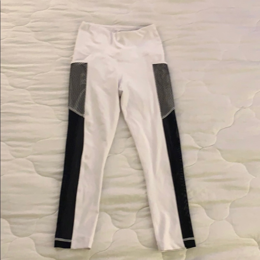 white leggings